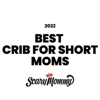 Award badge for Best Crib for Short Moms 2022