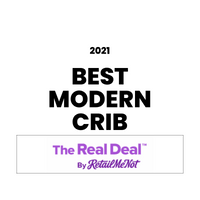 Award badge for Best Modern Crib 2021