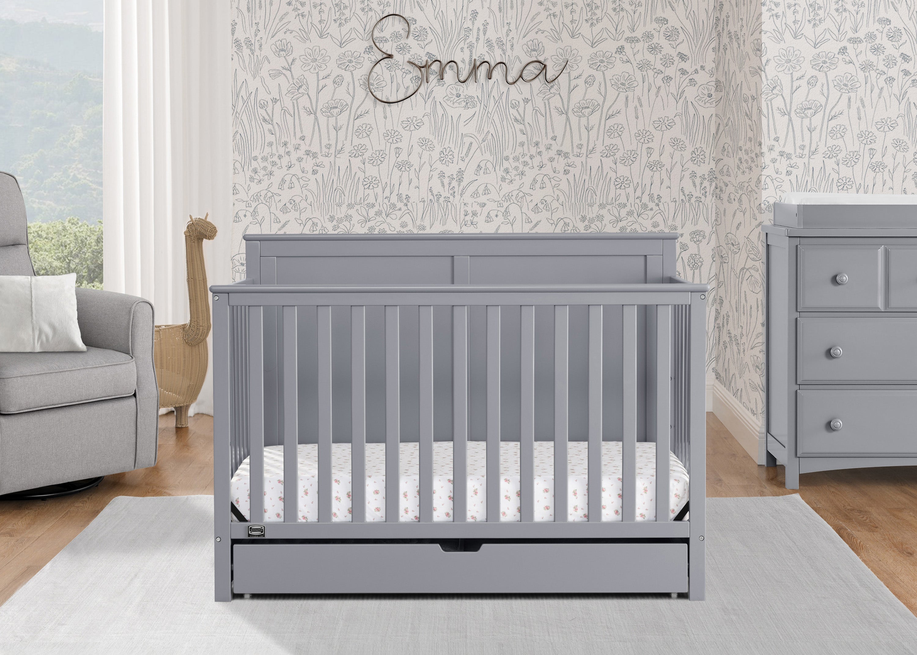 Complete The Look for 3 Drawer Dresser with Interlocking Drawers