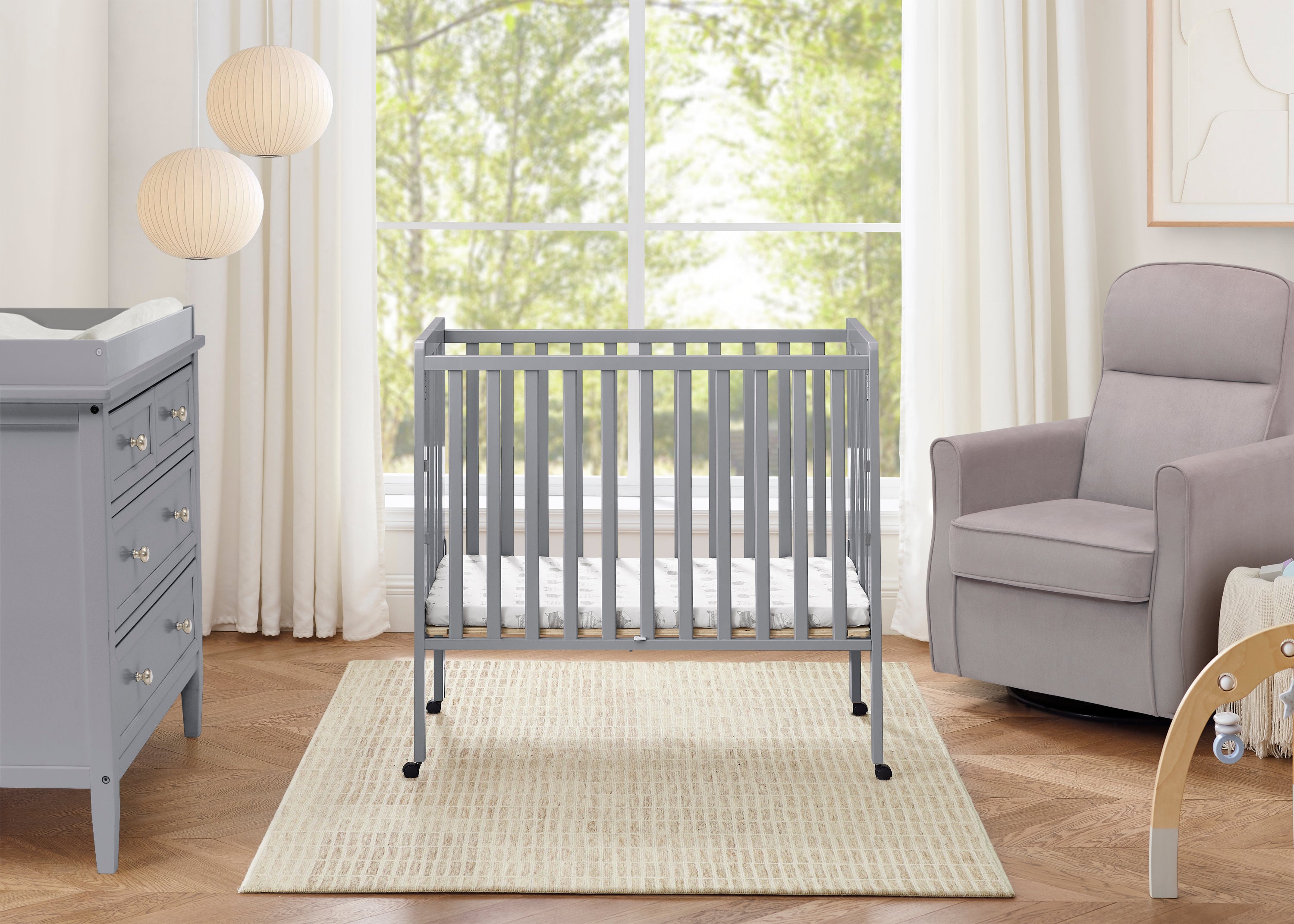 Complete The Look for Lee Portable Folding Mini Crib with 1.5-Inch Mattress