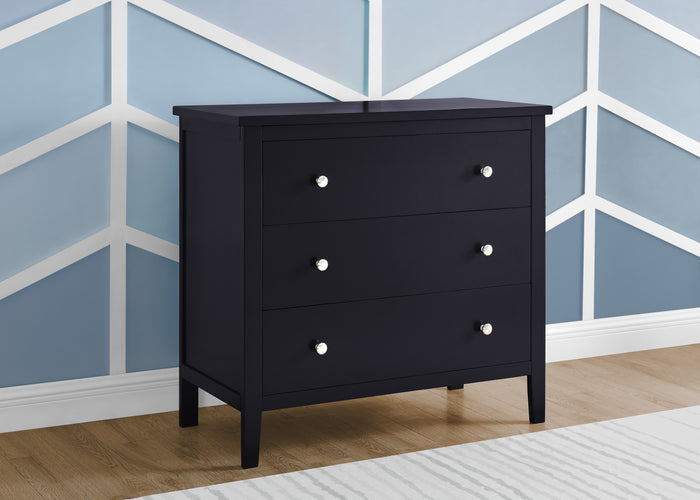 Campbell 3 Drawer DresserMidnight Grey (1360)