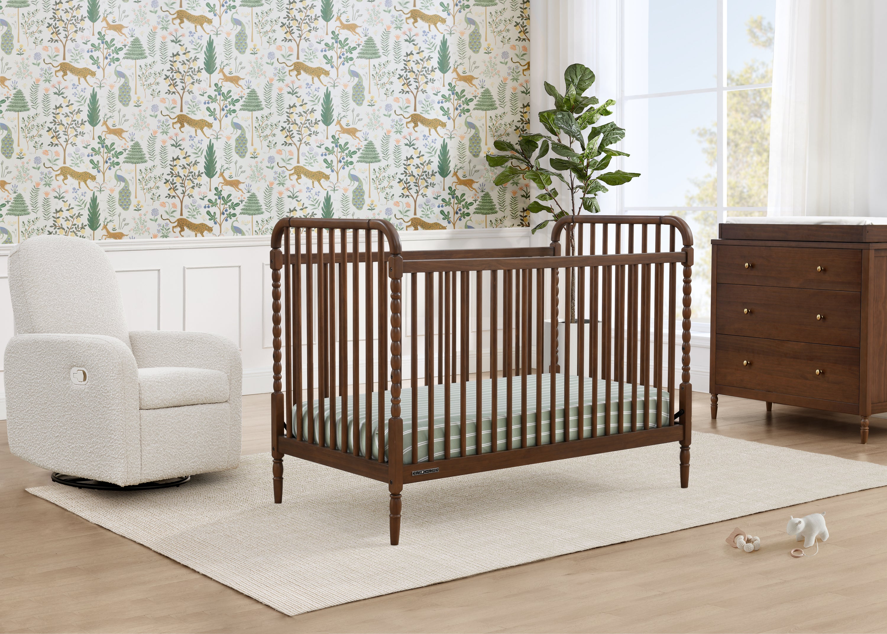 Complete The Look for Serena 3 Drawer Dresser with Changing Top and Interlocking Drawers