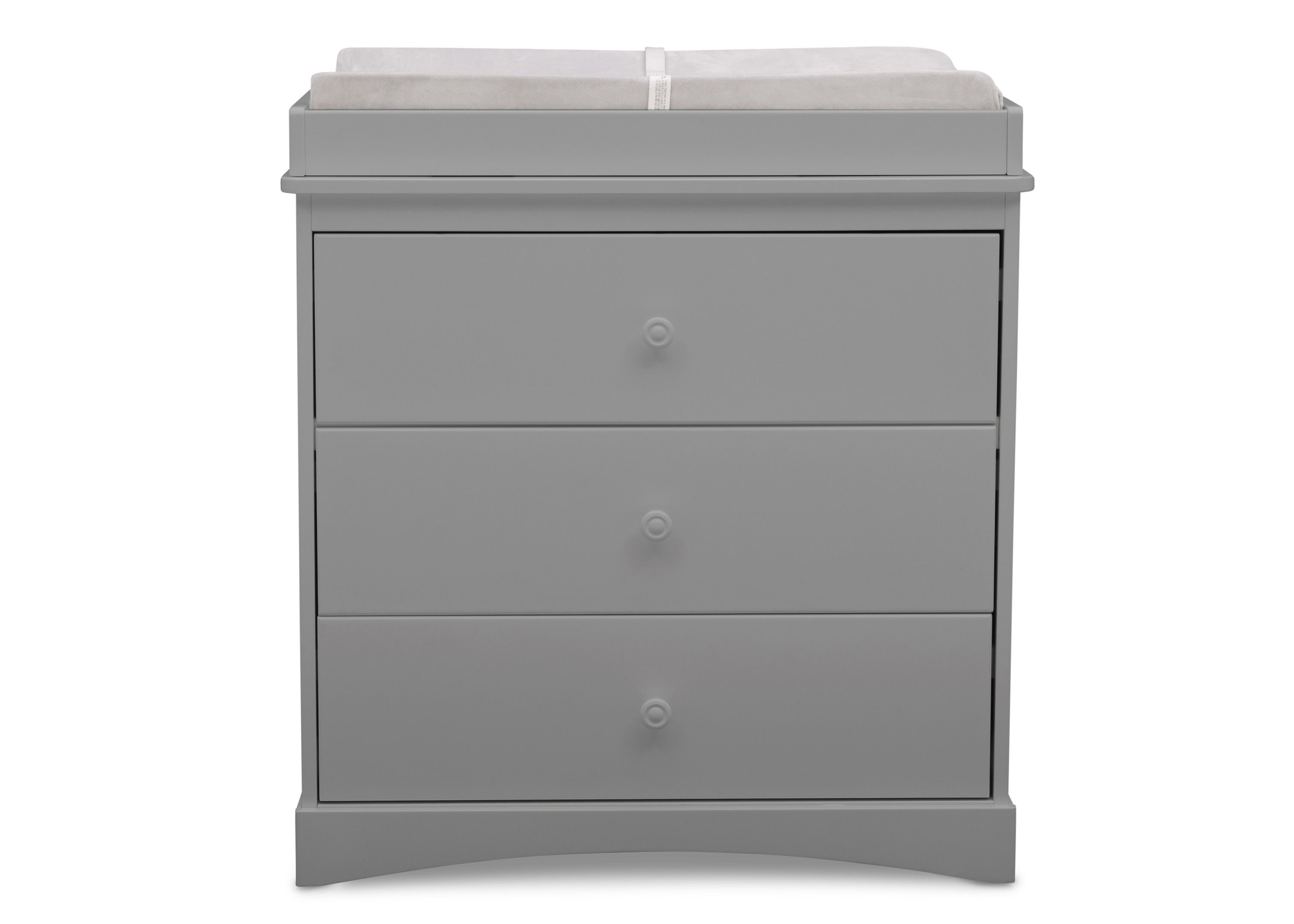 serta mid century modern 3 drawer dresser with changing top Sutton 3 Drawer Dresser with Changing Top and Interlocking Drawers