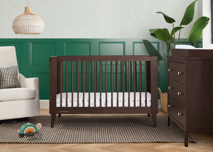 Ollie 4-in-1 Convertible CribWalnut Espresso (1324)