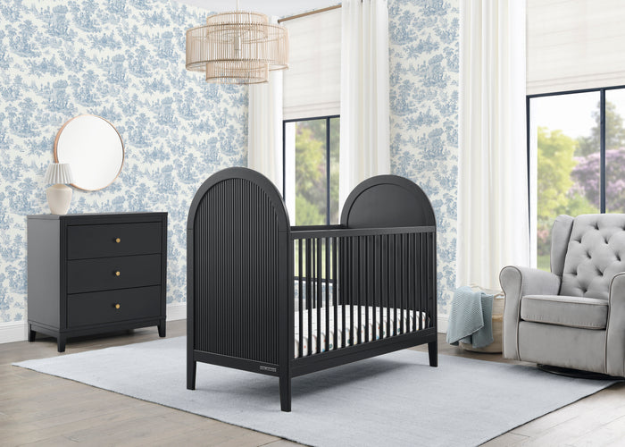Eloise 4-in-1 Convertible CribMidnight Grey (1360)