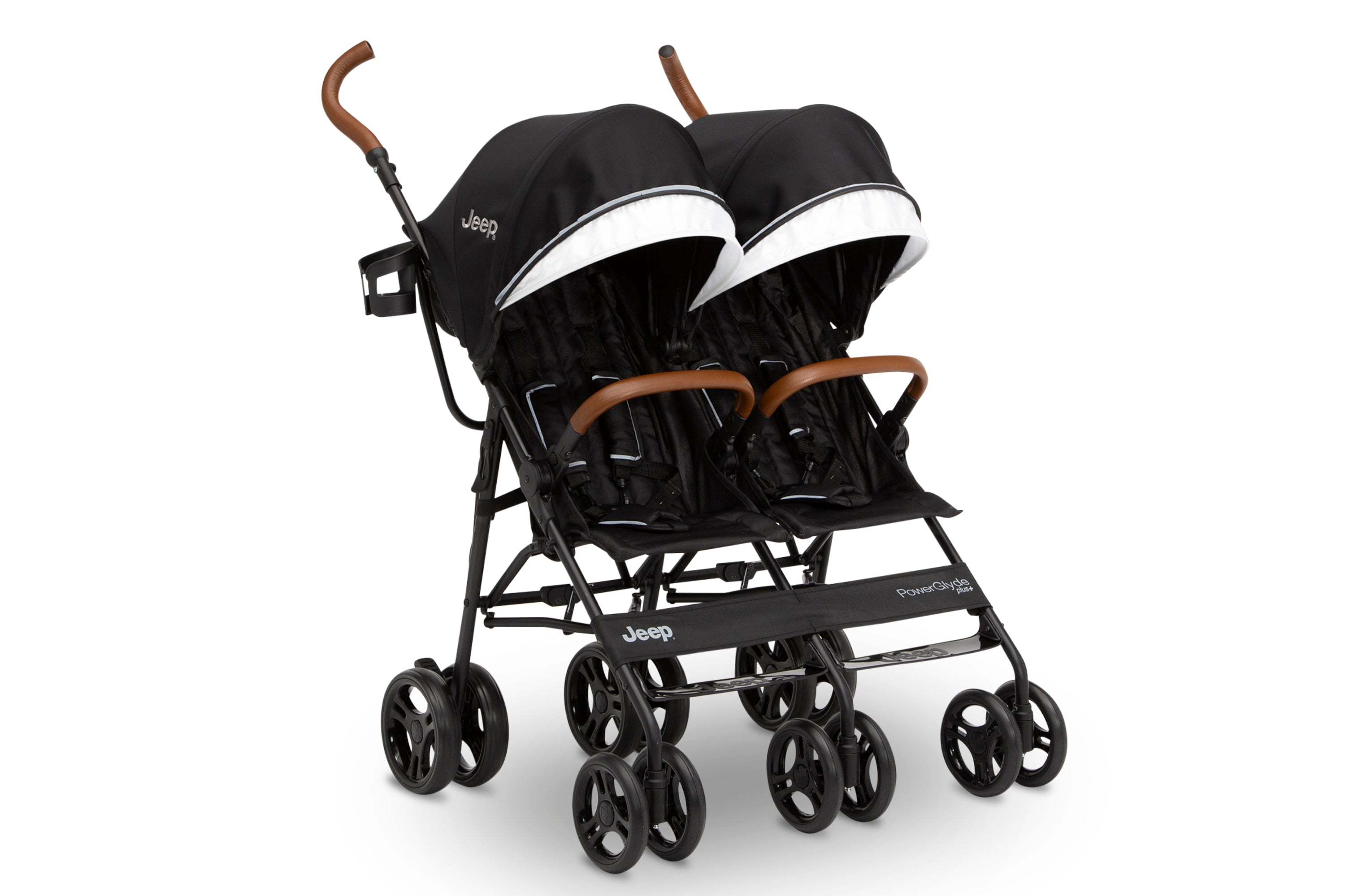 double stroller side by side nearby PowerGlyde Plus Side x Side Double Stroller