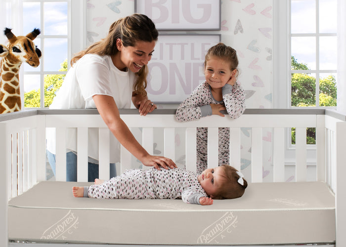 Beautyrest Black AIRCOOL Two-Stage Crib and Toddler MattressNo Color (NO)