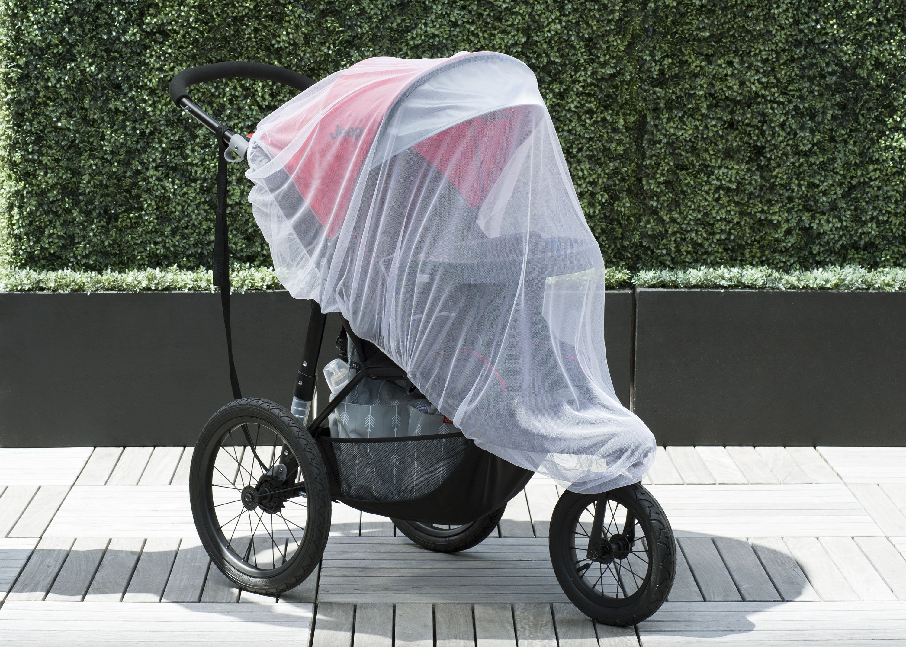jogging stroller bug net Universal Mosquito Net for Strollers, Joggers, Play Yards & Pack ‘n Plays