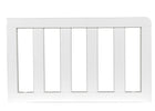 White Ambiance (108) 3-Toddler Guardrail (0080)