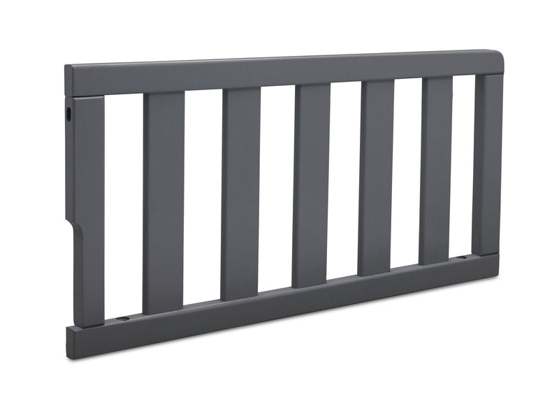 Gray baby crib rail on a white background 8-Toddler Guardrail (0096)