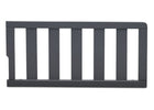 Dark gray crib rail on a white background 7-Toddler Guardrail (0096)