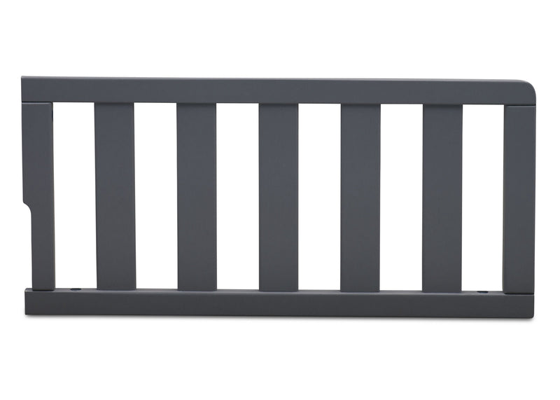 Dark gray crib rail on a white background 7-Toddler Guardrail (0096)