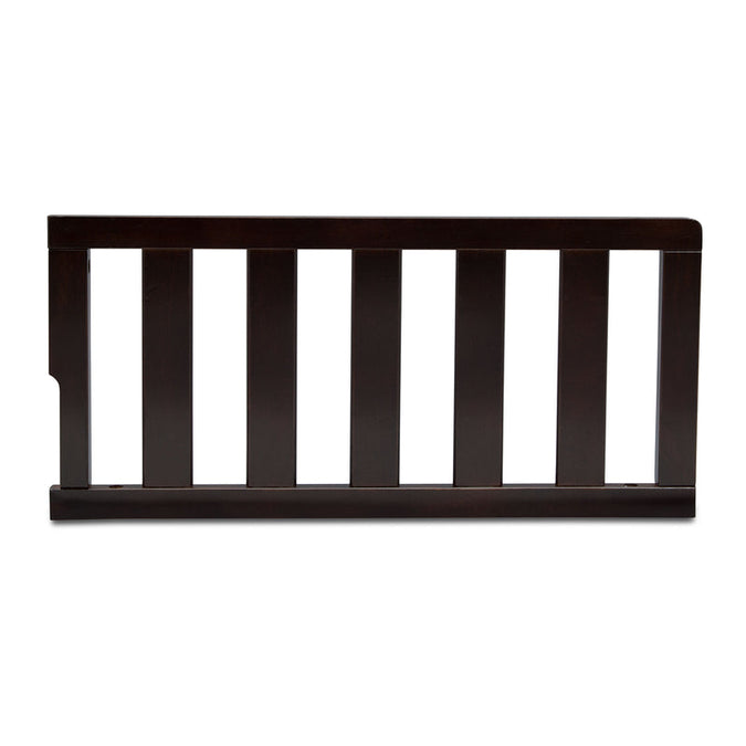 Black crib rail on a white background 9-Toddler Guardrail (0096)