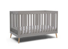 Grey with Natural (1359) 25-Essex 4-in-1 Convertible Crib