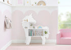 Unicorn White (1472) 1-Unicorn Bookcase