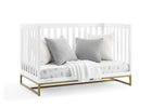 Bianca White with Melted Bronze (186) 13-Jade 4-in-1 Convertible Crib