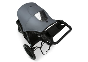 Grey (2148) 11-Jeep TurboGlyde Jogging Stroller