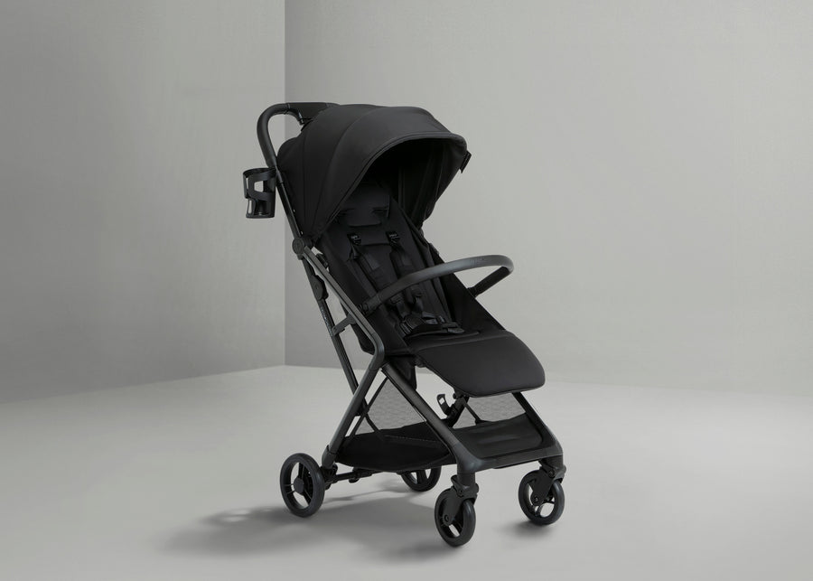 Black (001) 1-Icon Ultra Compact Everyday & Travel Stroller