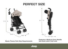 Tan (2470) 6-Jeep PowerGlyde Stroller
