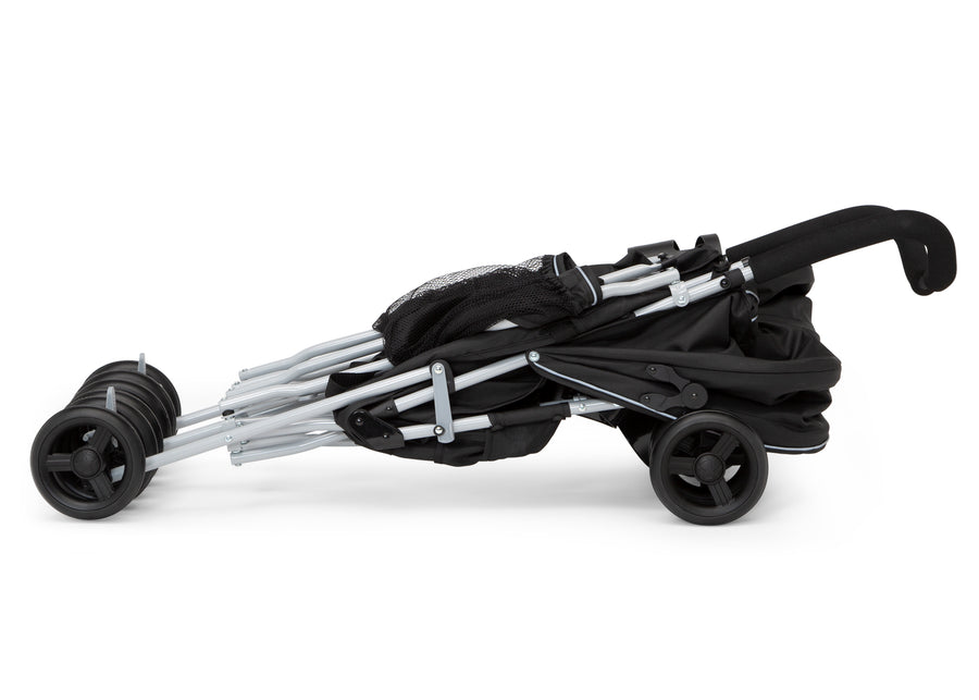 Black (001) 5-Jeep TurboGlyde Plus Side by Side Double Stroller