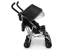Black (001) 3-Jeep TurboGlyde Plus Side by Side Double Stroller