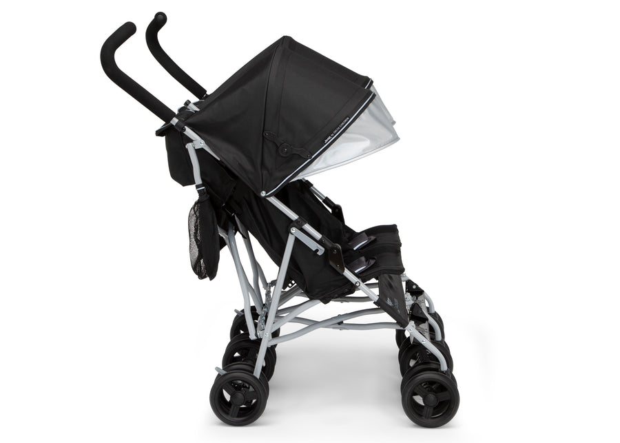 Black (001) 3-Jeep TurboGlyde Plus Side by Side Double Stroller