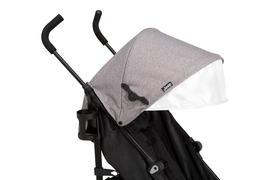 Grey (2148) 7-Jeep TurboGlyde Lightweight Stroller