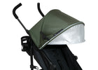 Olive Green (2365) 14-Jeep TurboGlyde Lightweight Stroller