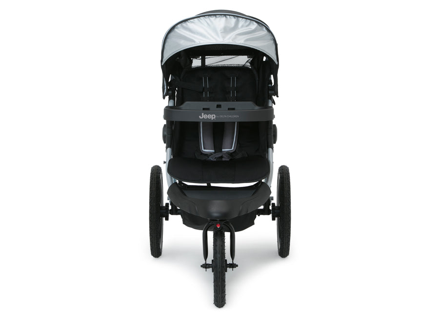 Black (001) 4-Jeep Boost Jogging Stroller