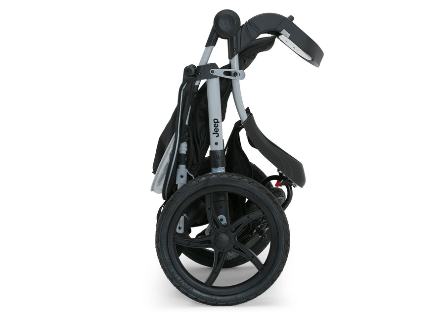 Black (001) 5-Jeep Boost Jogging Stroller