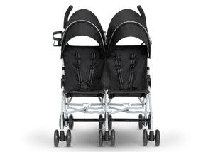 Black (2454) 4-Jeep TurboGlyde Side by Side Double Stroller