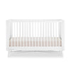 DCB: Bianca White (130) 1-Dylan 4-in-1 Convertible Crib