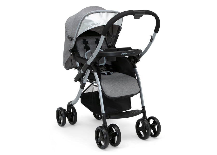 Grey Tweed (2012) 4-Unlimited Reversible Handle Stroller