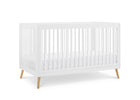 Bianca White with Natural (123) 27-Jordan 4-in-1 Convertible Crib
