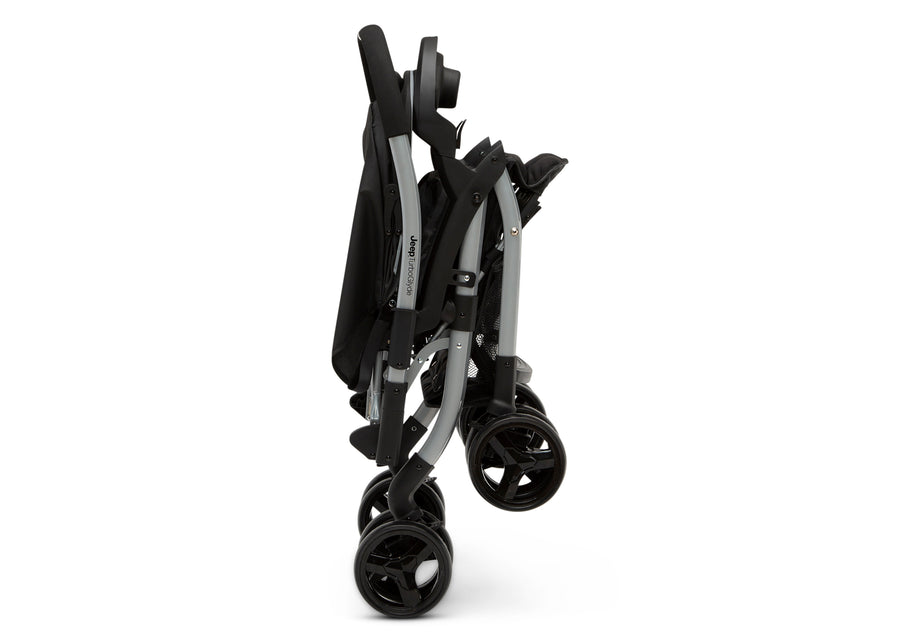 Black (001) 6-Jeep TurboGlyde Reversible Handle Stroller