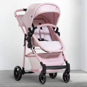 Pink Stripes (2356) 13-babyGap 2-in-1 Carriage Stroller