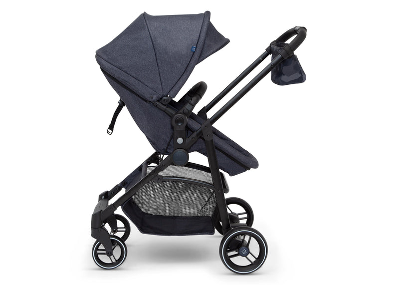 Navy blue stroller on a white background 15-babyGap 2-in-1 Carriage Stroller