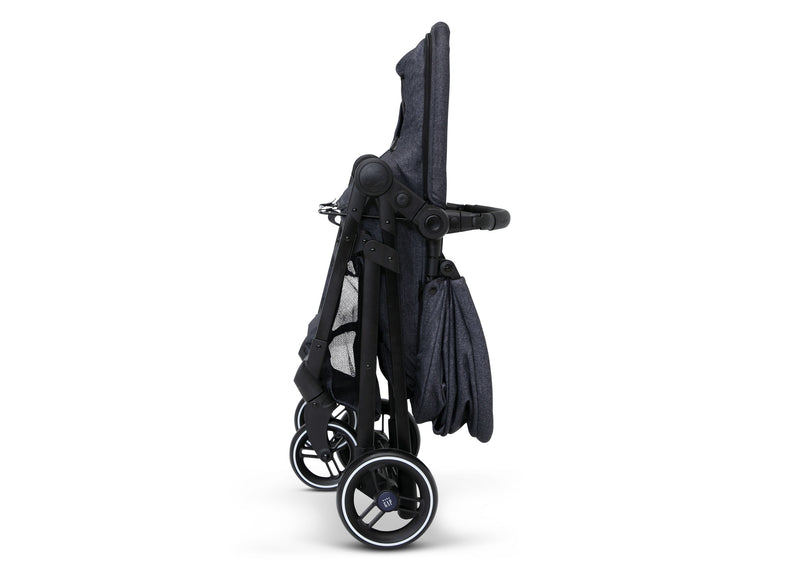 Black stroller on a white background 16-babyGap 2-in-1 Carriage Stroller