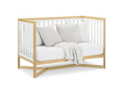 Bianca White with Natural (123) 47-Tribeca 4-in-1 Convertible Crib