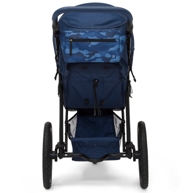 Navy Camo (2357) 6-babyGap Trek Jogging Stroller