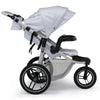 Grey Stripes (2359) 15-babyGap Trek Jogging Stroller