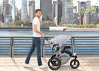 Grey Stripes (2359) 13-babyGap Trek Jogging Stroller