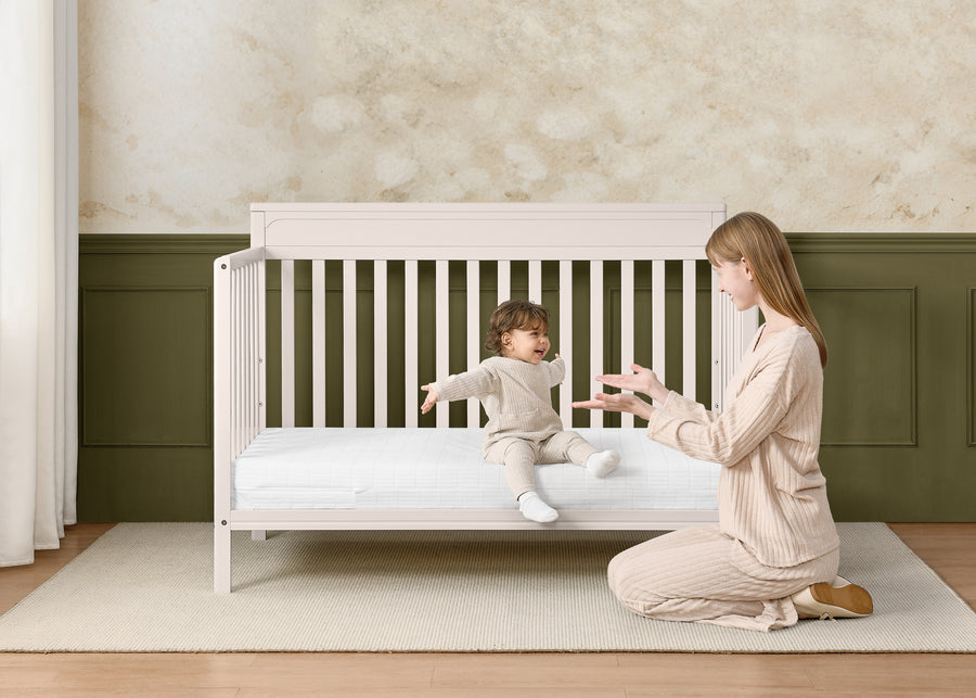 No Color (NO) 1-Sweet Beginnings Dual Sided Baby Crib And Toddler Mattress