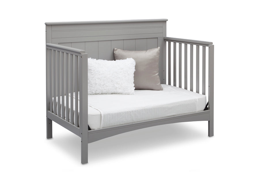 Grey (026) 5-Fancy 4-in-1 Convertible Crib