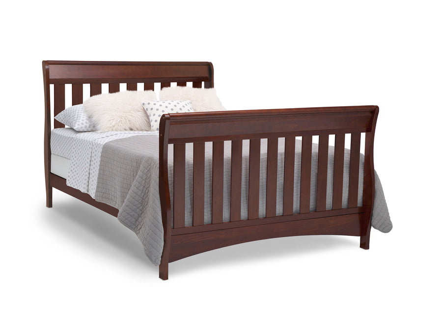 Chocolate (204) 7-Bentley 'S' Series 4-in-1 Crib
