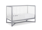 White with Grey (027) 11-Tribeca 4-in-1 Convertible Crib