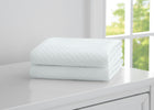 White (100) 1-Fitted Bassinet Sheet Set, 2-Pack – Compatible with the Following Simmons Kids Bassinet: 25576