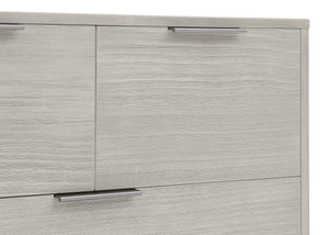 Rustic Mist (1373) 38-Forever 4 Drawer Dresser with Changing Top and Interlocking Drawers - Naturals Collection