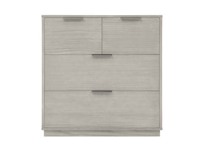 Rustic Mist (1373) 39-Forever 4 Drawer Dresser with Changing Top and Interlocking Drawers - Naturals Collection