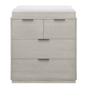 DCB: Rustic Mist (1373) 40-Forever 4 Drawer Dresser with Changing Top and Interlocking Drawers - Naturals Collection